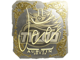 Sticker | Jee (Gold) | Austin 2025