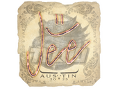Sticker | Jee | Austin 2025