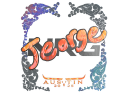 Sticker | jeorge (Holo) | Austin 2025