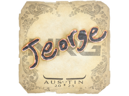 Sticker | jeorge | Austin 2025