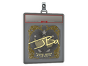 Sticker Slab | JBa (Gold) | Austin 2025