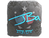 Sticker | JBa (Foil) | Austin 2025