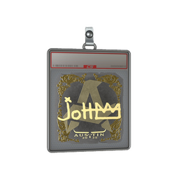 Sticker Slab | jottAAA (Gold) | Austin 2025