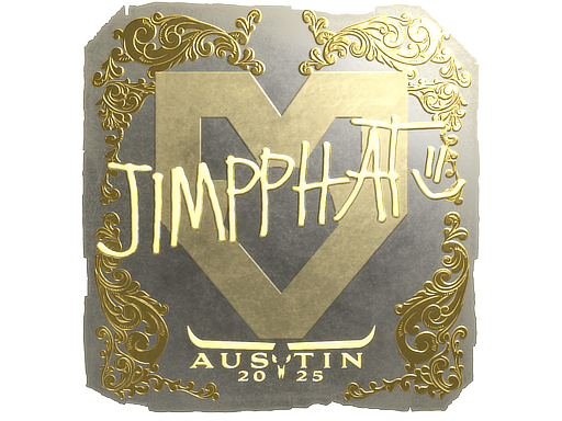 Sticker | Jimpphat (Gold) | Austin 2025