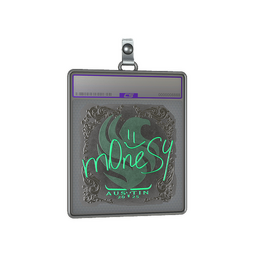 Sticker Slab | m0NESY (Foil) | Austin 2025