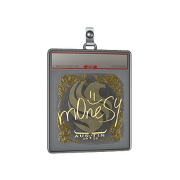 Sticker Slab | m0NESY (Gold) | Austin 2025