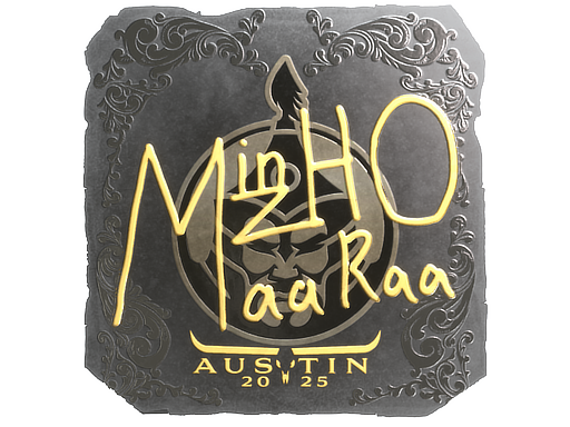 Sticker | mzinho (Foil) | Austin 2025