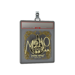 Sticker Slab | mzinho (Gold) | Austin 2025