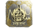 Sticker | mzinho (Gold) | Austin 2025