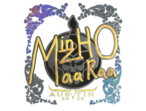Наклейка | mzinho (голографическая) | Остин-2025