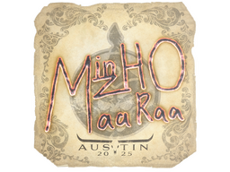 Sticker | mzinho | Austin 2025