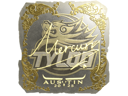 Sticker | Mercury (Gold) | Austin 2025