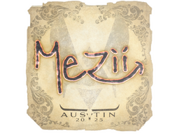 Sticker | mezii | Austin 2025