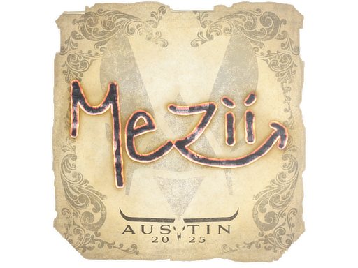 Sticker | mezii | Austin 2025