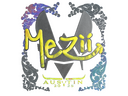 Sticker | mezii (Holo) | Austin 2025