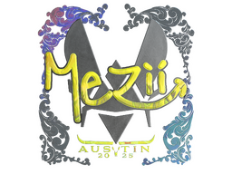Sticker | mezii (Holo) | Austin 2025
