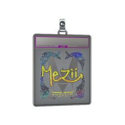 Sticker Slab | mezii (Holo) | Austin 2025