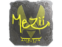 Sticker | mezii (Foil) | Austin 2025