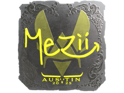 Sticker | mezii (Foil) | Austin 2025
