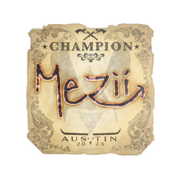 mezii (Champion) | Austin 2025