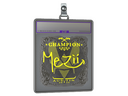 Sticker Slab | mezii (Foil, Champion) | Austin 2025