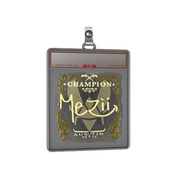 Sticker Slab | mezii (Gold, Champion) | Austin 2025
