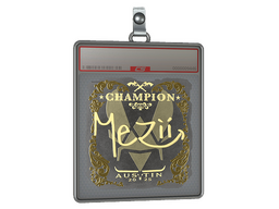 Sticker Slab | mezii (Gold, Champion) | Austin 2025