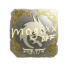 Sticker | magixx (Gold) | Austin 2025