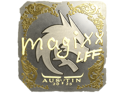 Sticker | magixx (Gold) | Austin 2025