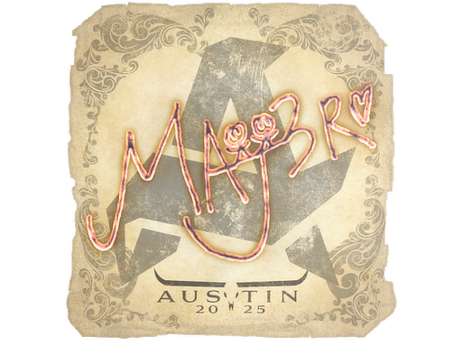 Sticker | MAJ3R | Austin 2025
