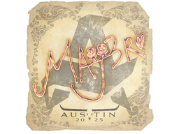 Sticker | MAJ3R | Austin 2025