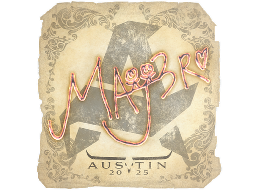 Sticker | MAJ3R | Austin 2025