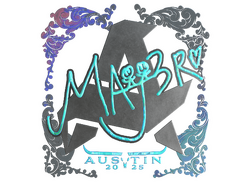 Sticker | MAJ3R | Austin 2025