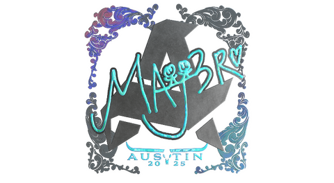 Sticker | MAJ3R (Holo) | Austin 2025