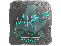 Sticker | MAJ3R (Foil) | Austin 2025