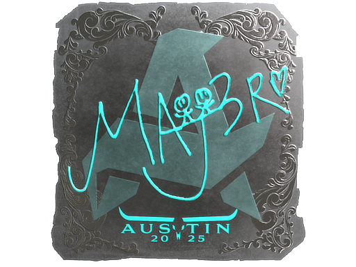 Sticker | MAJ3R (Foil) | Austin 2025