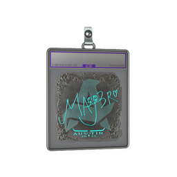 Sticker Slab | MAJ3R (Foil) | Austin 2025
