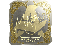 Sticker | MAJ3R | Austin 2025