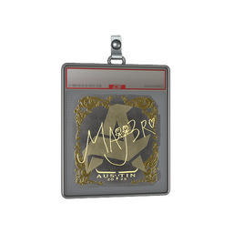 Sticker Slab | MAJ3R (Gold) | Austin 2025
