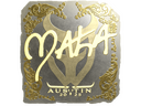 Sticker | Maka (Gold) | Austin 2025