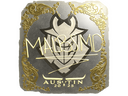 Sticker | malbsMd (Gold) | Austin 2025