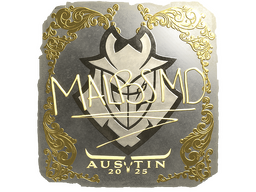 Sticker | malbsMd (Gold) | Austin 2025