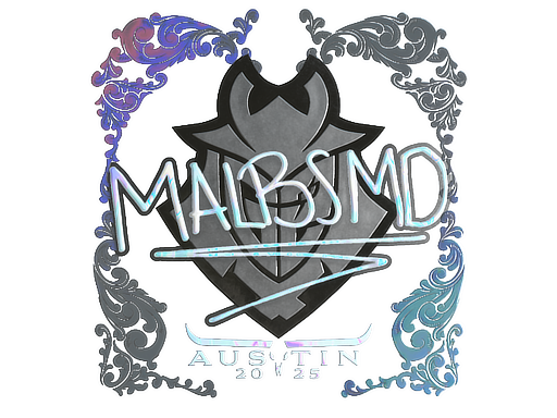 Sticker | malbsMd (Holo) | Austin 2025
