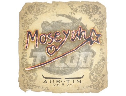 Sticker | Moseyuh | Austin 2025