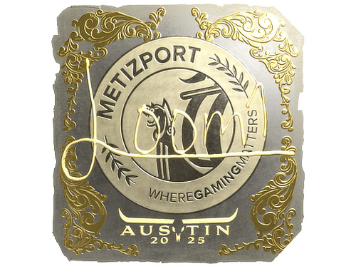 Autocolante | L00m1 (Gold) | Austin 2025