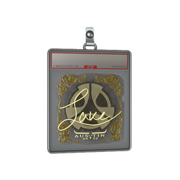 Sticker Slab | Lake (Gold) | Austin 2025