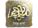 Sticker | latto (Gold) | Austin 2025