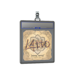 Sticker Slab | latto | Austin 2025