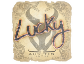 Наклейка | Lucky | Остин-2025