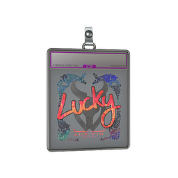 Sticker Slab | Lucky (Holo) | Austin 2025